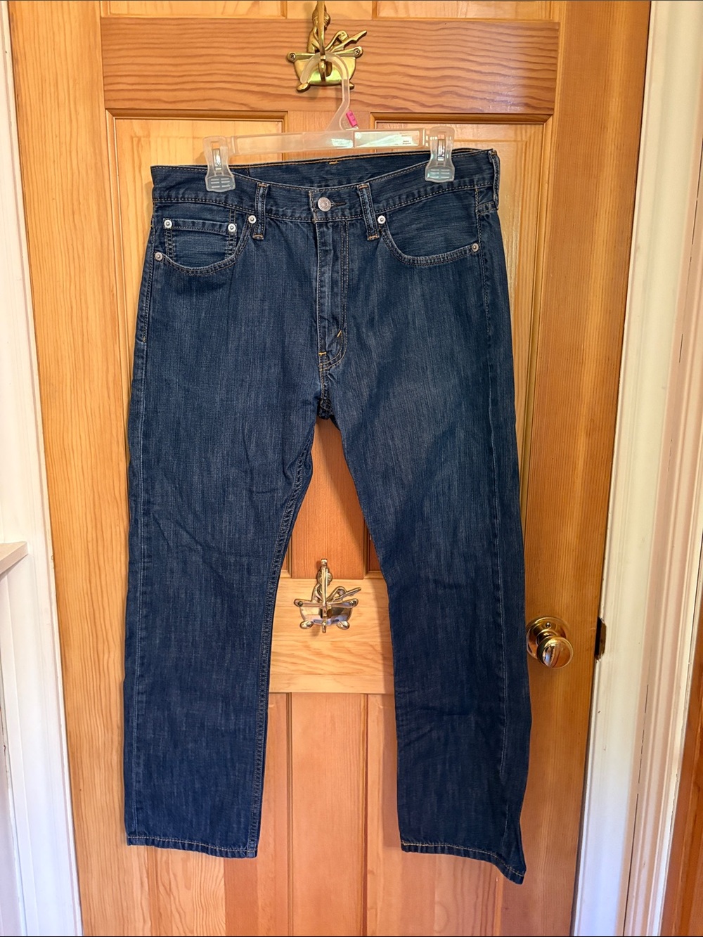 Levi's Indigo Blue Straight-Leg Men's Jeans